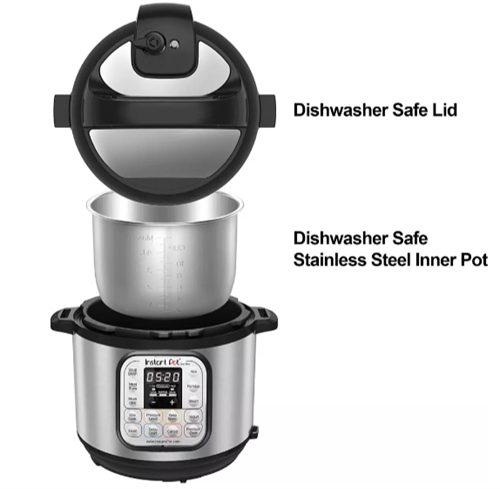 Instant Pot Duo Mini 7-i-1, 3 liter, 700W