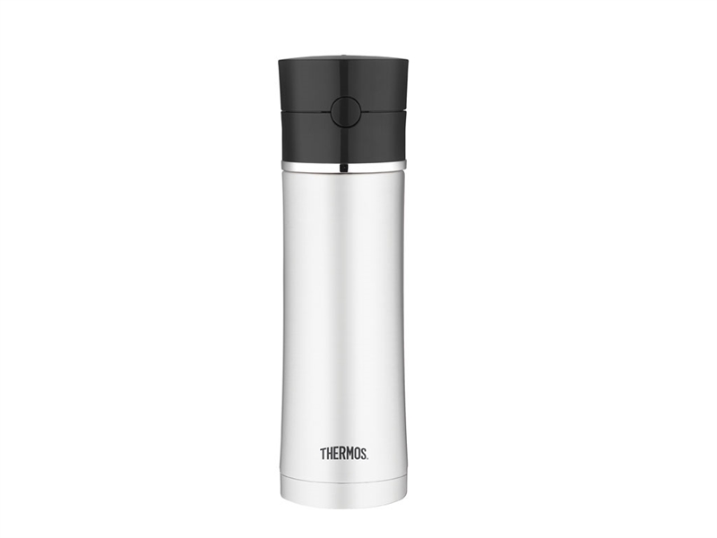 Thermos Sipp Drikkeflaske 530 ml Stål/sort 