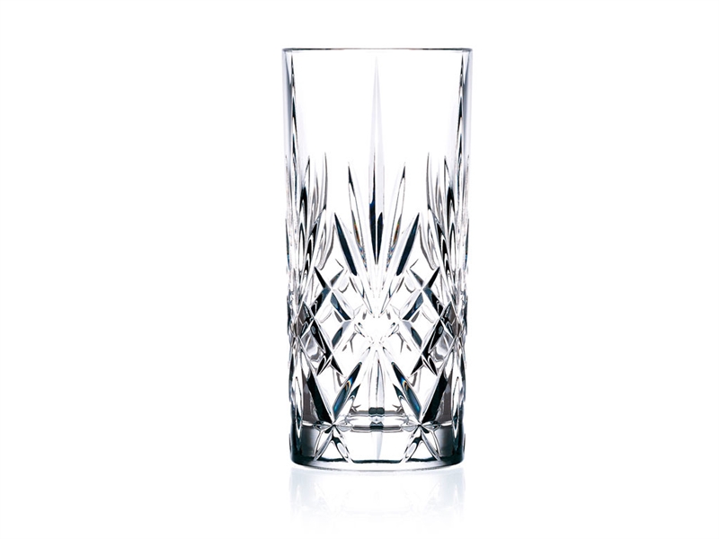 Lyngby Glas Krystal Melodia Highball 36 cl 6 stk., Miljøkrystal