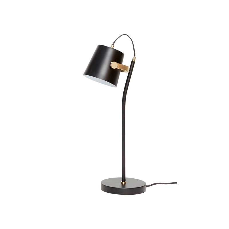 Hübsch Architect Skrivebordslampe Sort