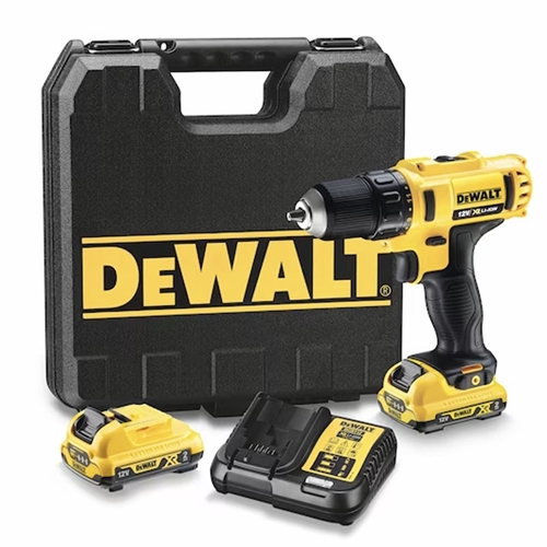 DeWalt, 12V Kompakt Bore Skruemaskine, 2X2Ah 