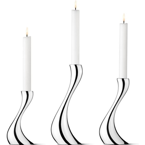 Georg Jensen, Cobra Lysestager, 3 pcs