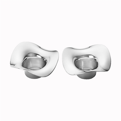 Georg Jensen, Cobra Fyrfadsstager, 2 pcs